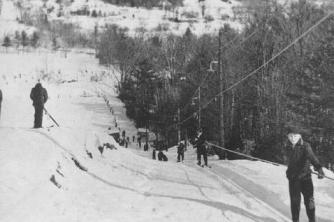 Scottie's Ski Hill Two. ~ Ski Lift