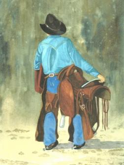 Western Series 1 ~ This is a scan of a scan.

Original was 18"x 22" The colors in this are really muted.

Hope you may enjoy it anyway.

 - Alan