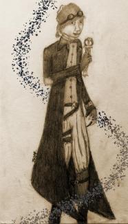 Cornelius Cyrus Baker ~  Leigh's father and creator of the clockwork pets and Leigh's clockwork heart. 