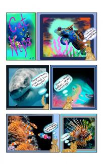 NIPS looks at God's Creations 2 Parts ~ Nips checks out sea life!