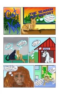 NIPS searches for BIG FOOT! ~ Living in the Pacific Northwest it would be wrong not to give the Big Guy a nod.