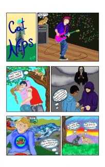 NIPS explores TEENAGERS ~ NIPS looks at the joys and the fears teens live with.

This is two parts, after all...can adolescence be explored in six frames?