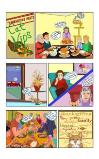 THANKSGIVING TRADITIONS ~ Family get togethers...who knew we'd miss the messy delicious get togethers...political discussions included.